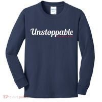 Unstoppable So get out of my way Inspirational Kids Long Sleeve Shirt thumb 0