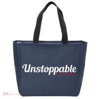 Unstoppable So get out of my way Inspirational Tote Bag thumb 0