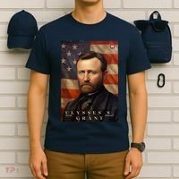 Ulysses S. Grant 18th President Of The United States Portrait T-Shirt thumb 6