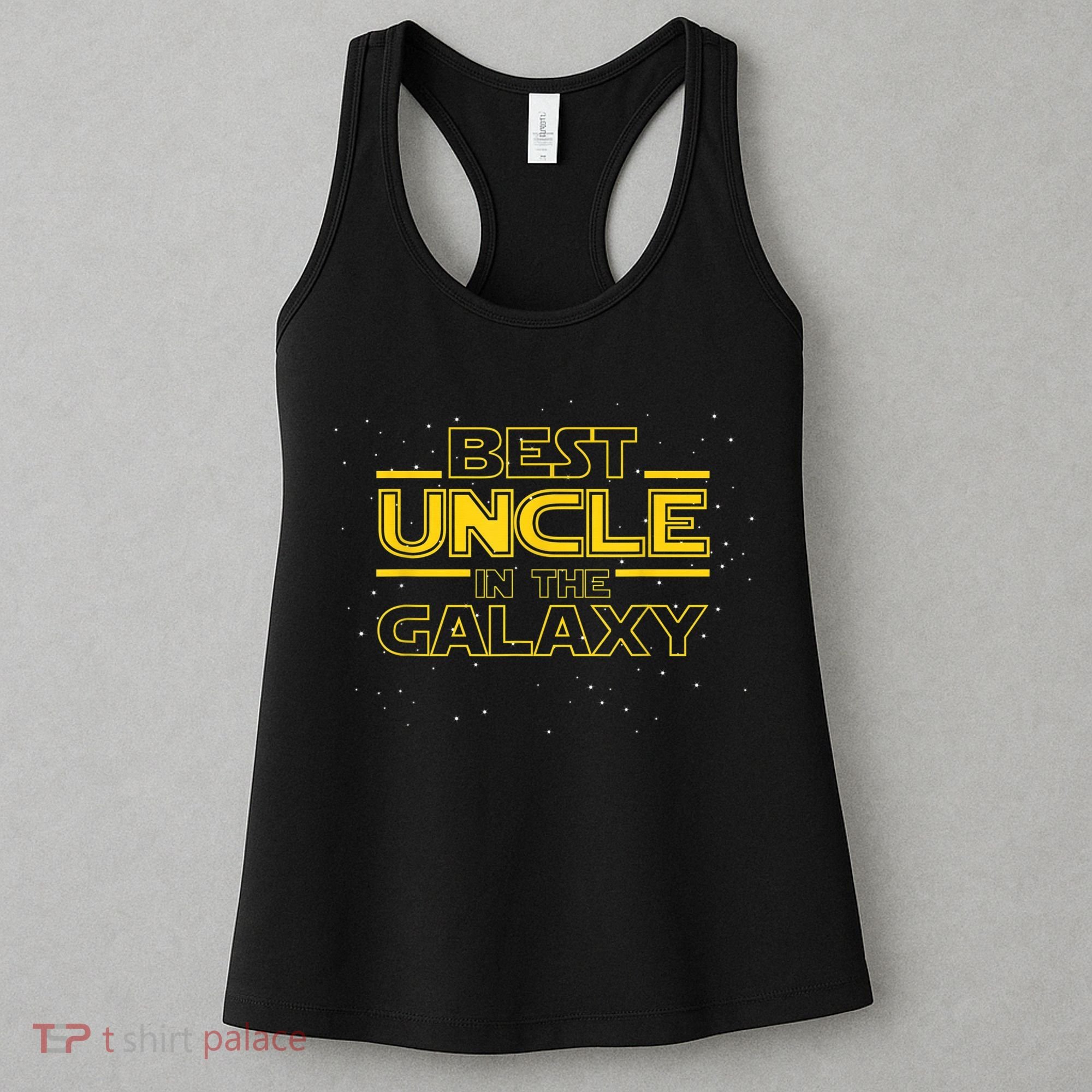 Uncle Shirt Gift for New Uncle, Best Uncle in the Galaxy Women's Tank Top