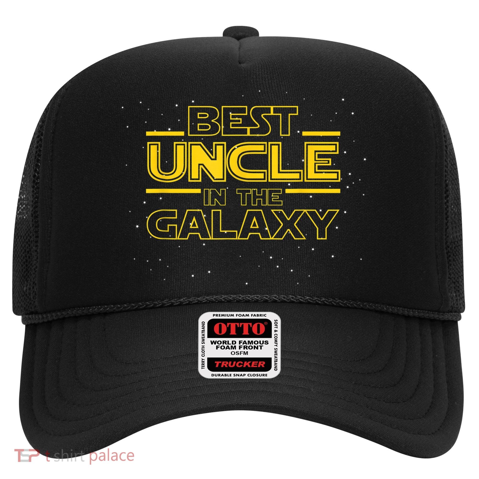 Uncle Shirt Gift for New Uncle, Best Uncle in the Galaxy Hat