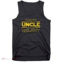 Uncle Shirt Gift for New Uncle, Best Uncle in the Galaxy Tank Top thumb 0