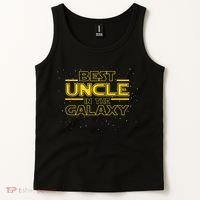 Uncle Shirt Gift for New Uncle, Best Uncle in the Galaxy Tank Top thumb 2