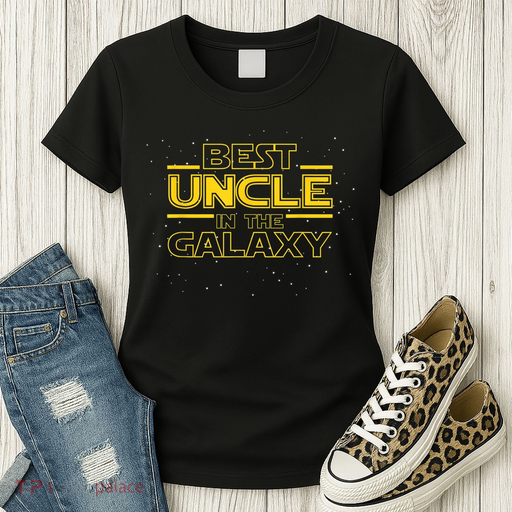 Uncle Shirt Gift for New Uncle, Best Uncle in the Galaxy Women's T-Shirt