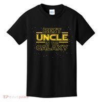 Uncle Shirt Gift for New Uncle, Best Uncle in the Galaxy Kids T-Shirt thumb 0