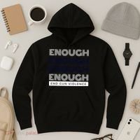 Uvalde Stop Gun Violence Enough End Gun Violence Hoodie thumb 3