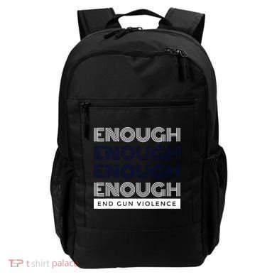 Uvalde Stop Gun Violence Enough End Gun Violence Backpack