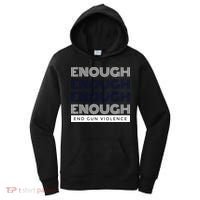 Uvalde Stop Gun Violence Enough End Gun Violence Women's Hoodie thumb 0