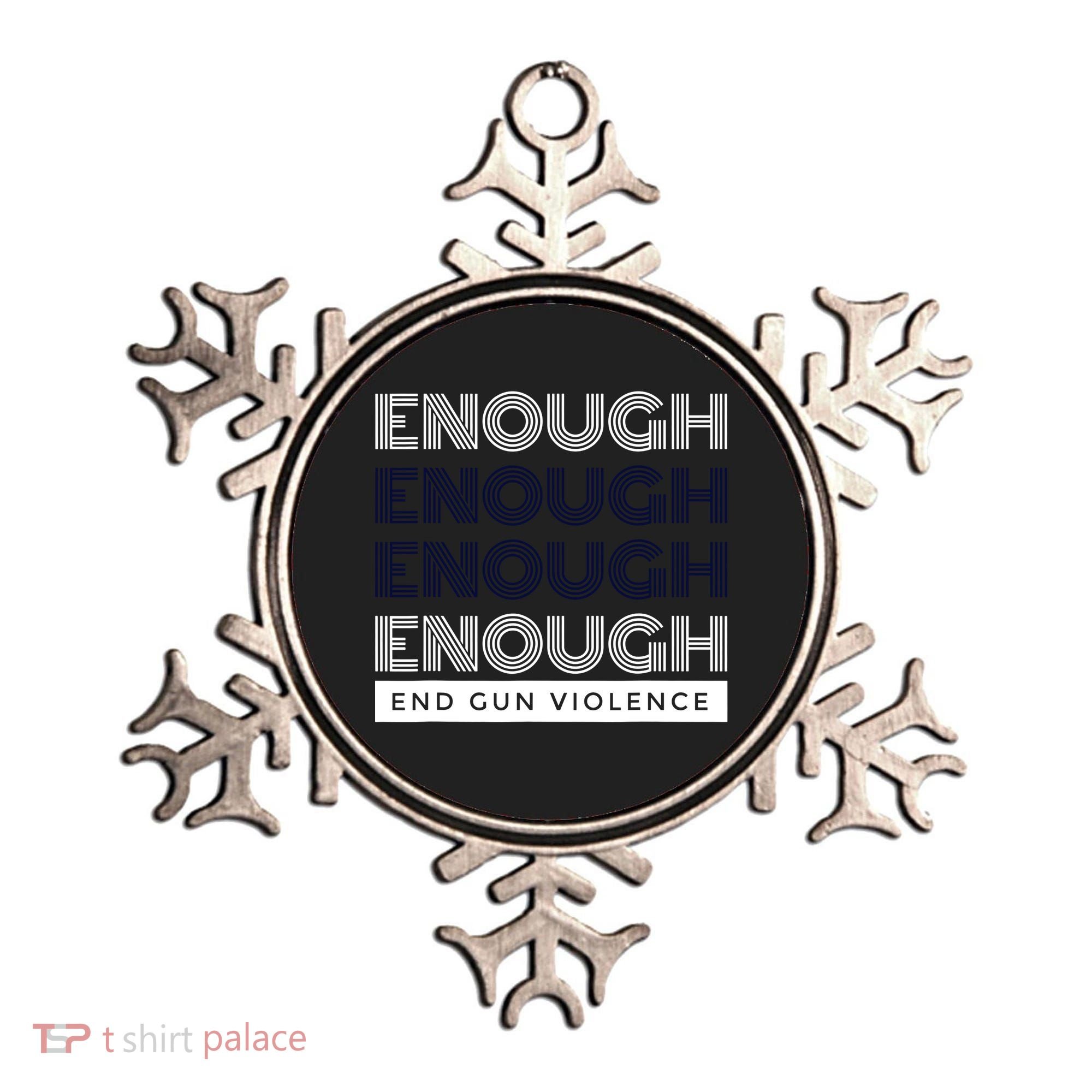 Uvalde Stop Gun Violence Enough End Gun Violence Ornament