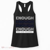 Uvalde Stop Gun Violence Enough End Gun Violence Women's Tank Top thumb 0