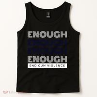 Uvalde Stop Gun Violence Enough End Gun Violence Tank Top thumb 2