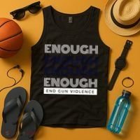 Uvalde Stop Gun Violence Enough End Gun Violence Tank Top thumb 4