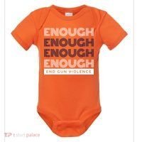 Uvalde Stop Gun Violence Enough End Gun Violence Baby Bodysuit thumb 0