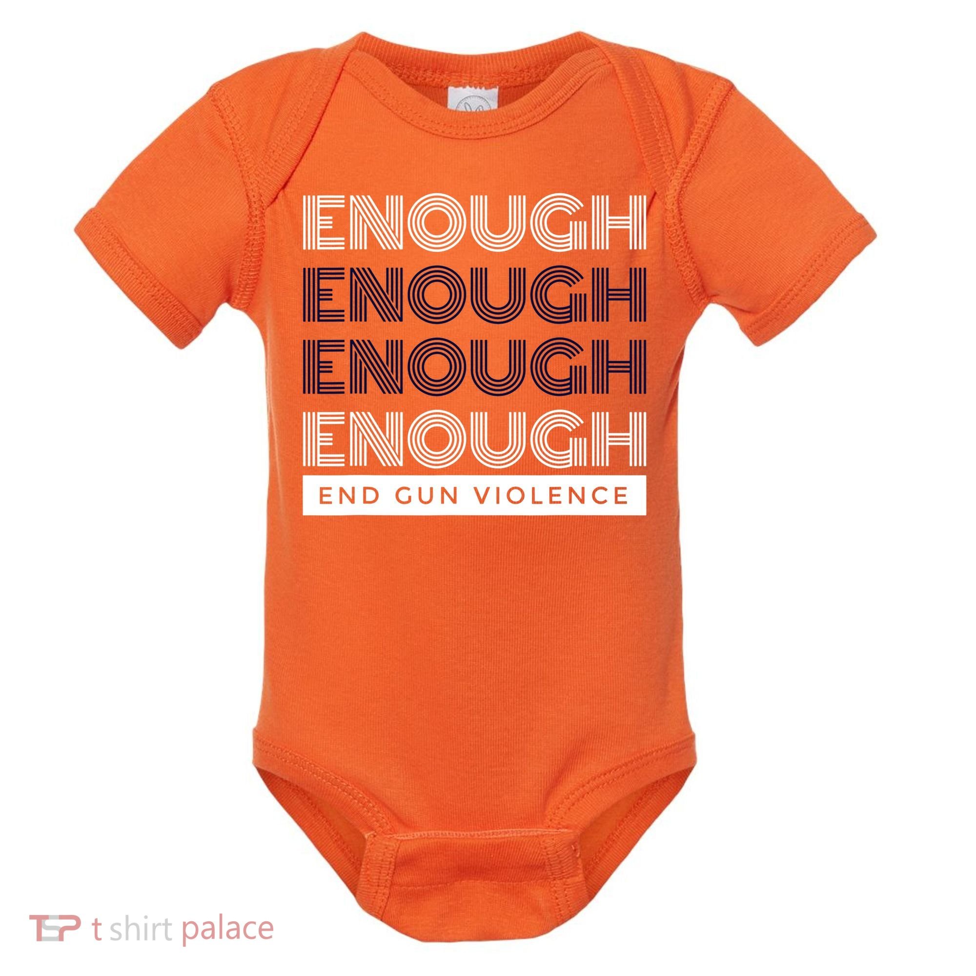 Uvalde Stop Gun Violence Enough End Gun Violence Baby Bodysuit