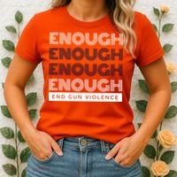 Uvalde Stop Gun Violence Enough End Gun Violence Women's T-Shirt thumb 2
