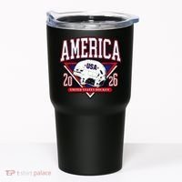 United States Hockey Champions USA Tumbler thumb 0
