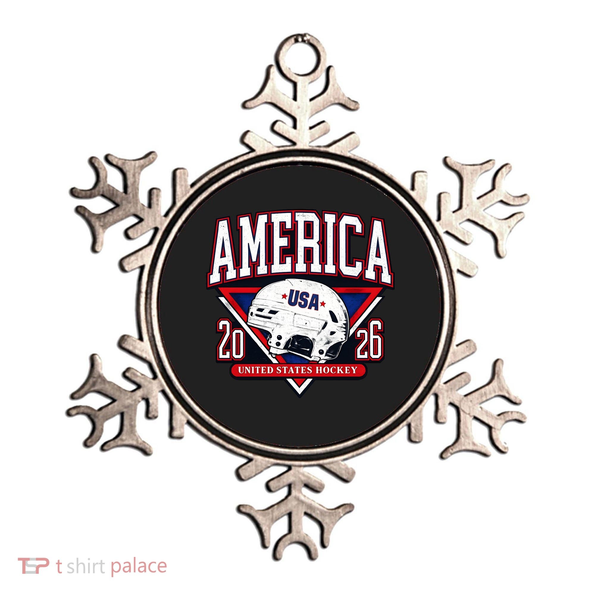 United States Hockey Champions USA Ornament