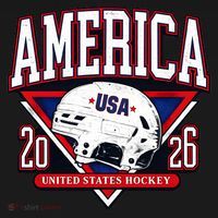 United States Hockey Champions USA Ornament thumb 1