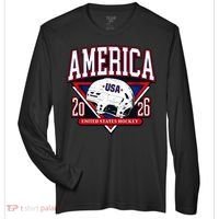 United States Hockey Champions USA Zone Performance Long-Sleeve T-Shirt thumb 0