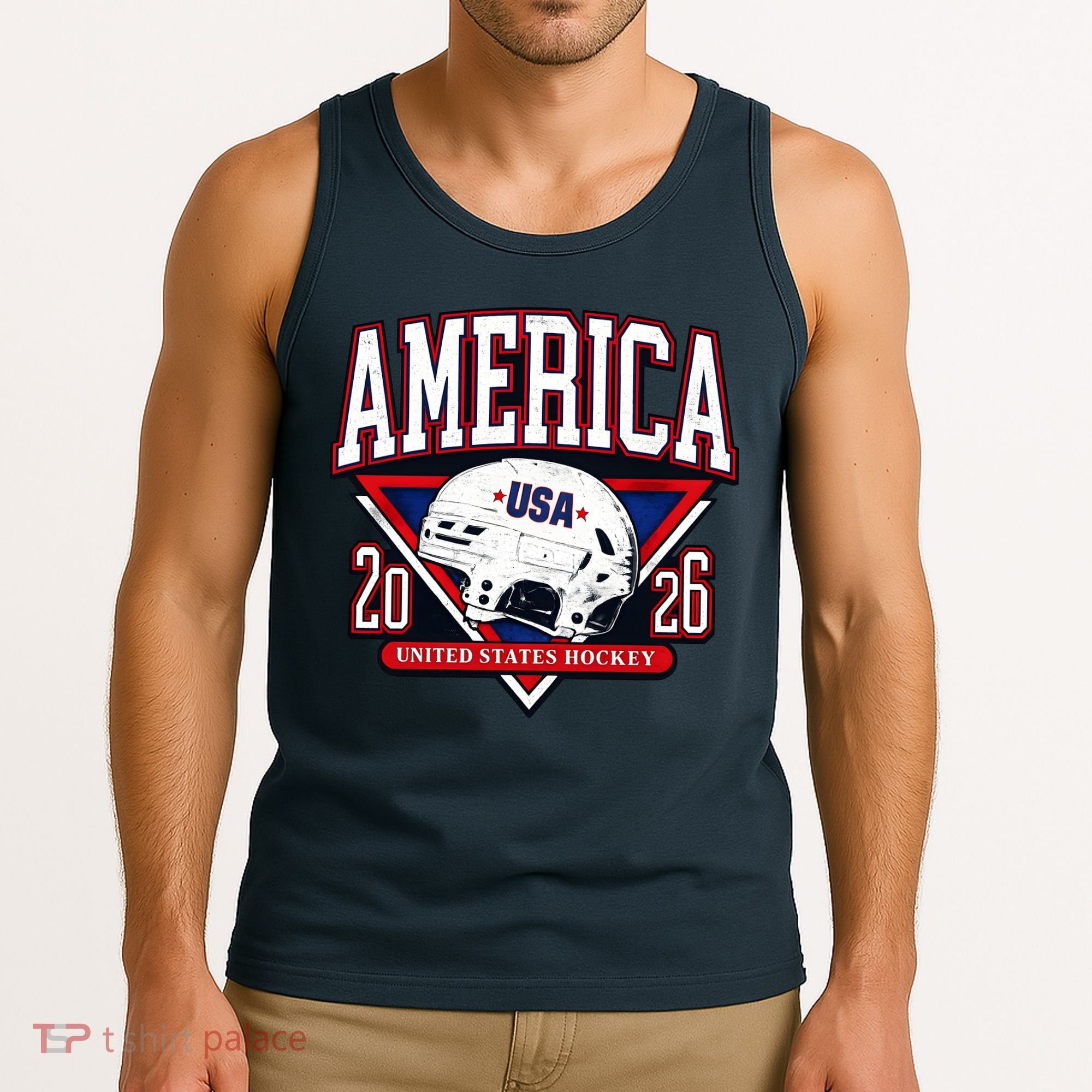 United States Hockey Champions USA Tank Top