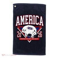 United States Hockey Champions USA Golf Towel thumb 0