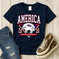 United States Hockey Champions USA Women's T-Shirt thumb 3