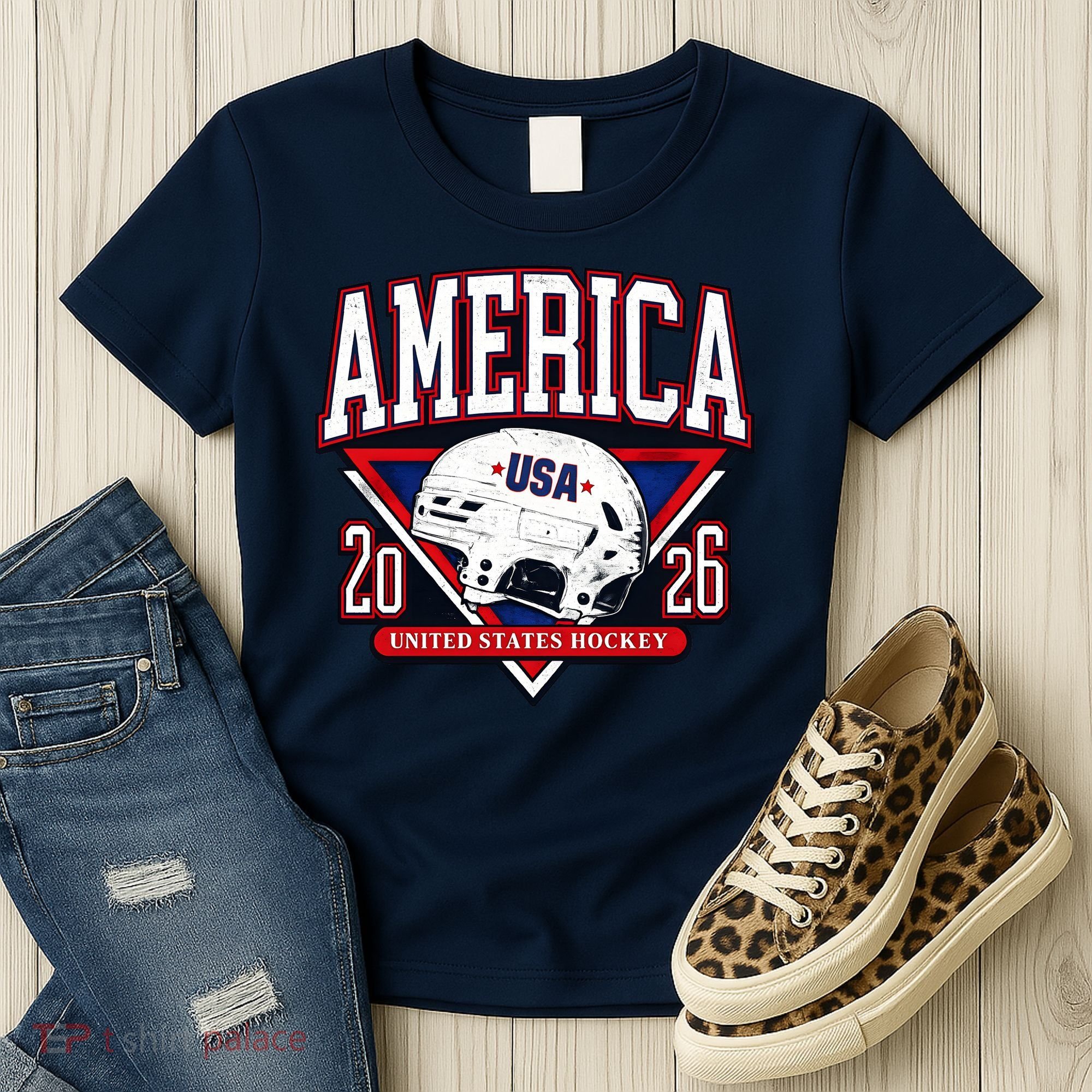 United States Hockey Champions USA Women's T-Shirt