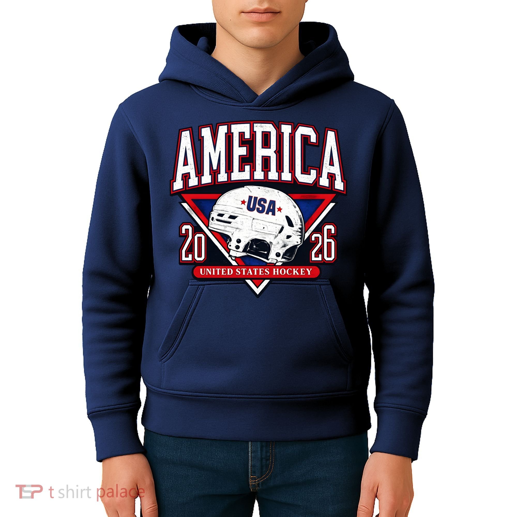 United States Hockey Champions USA Kids Hoodie