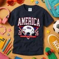 United States Hockey Champions USA Kids T-Shirt thumb 3