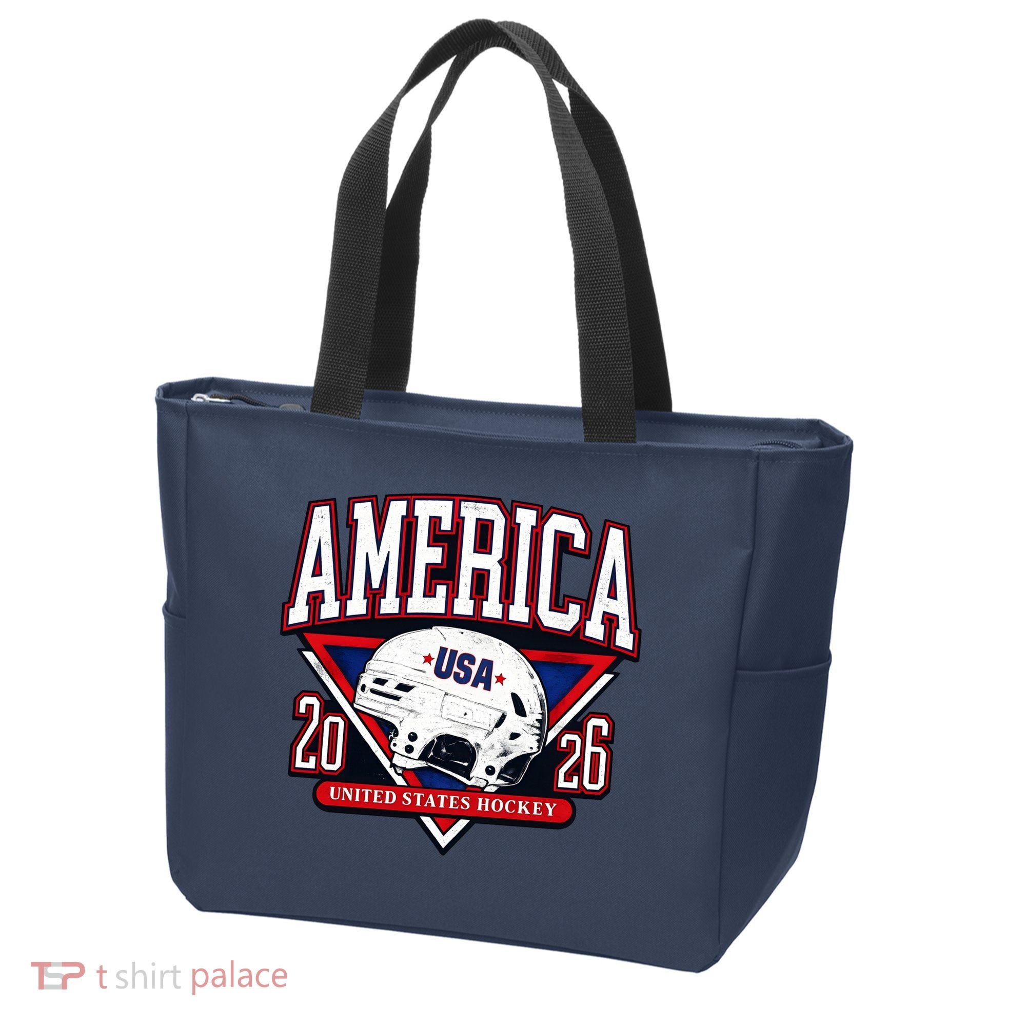 United States Hockey Champions USA Tote Bag