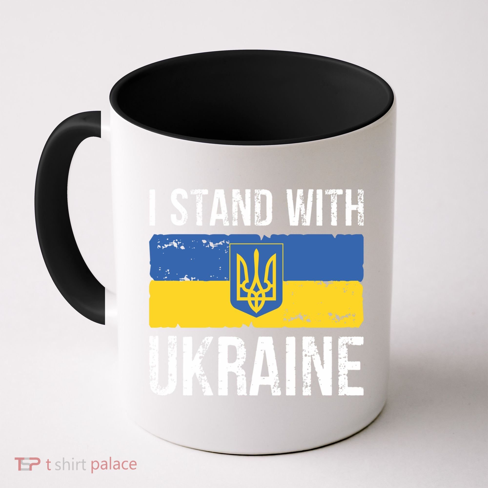 Ukrainians Support I Stand With Ukraine Flag Tees Cool Gift Coffee Mug