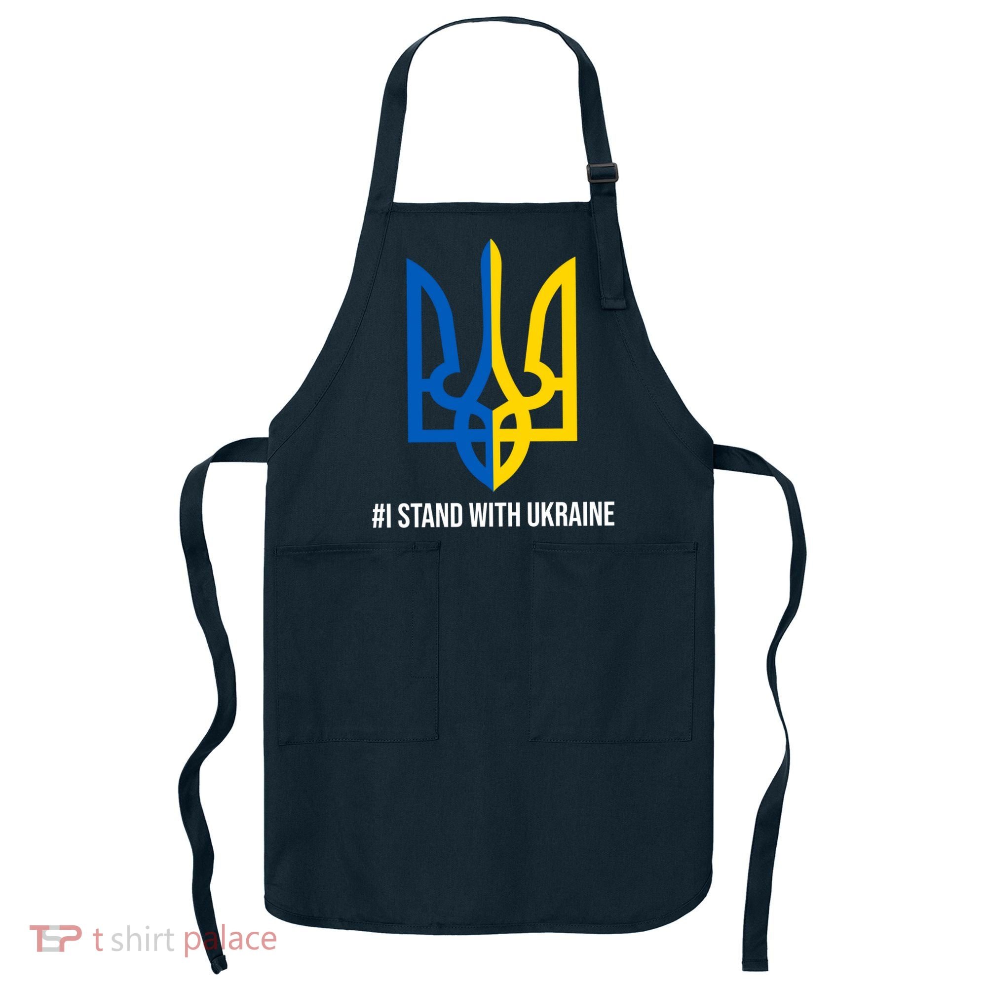 Ukraine Strong I Stand With Ukraine Apron