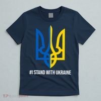Ukraine Strong I Stand With Ukraine T-Shirt thumb 5