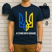 Ukraine Strong I Stand With Ukraine T-Shirt thumb 6