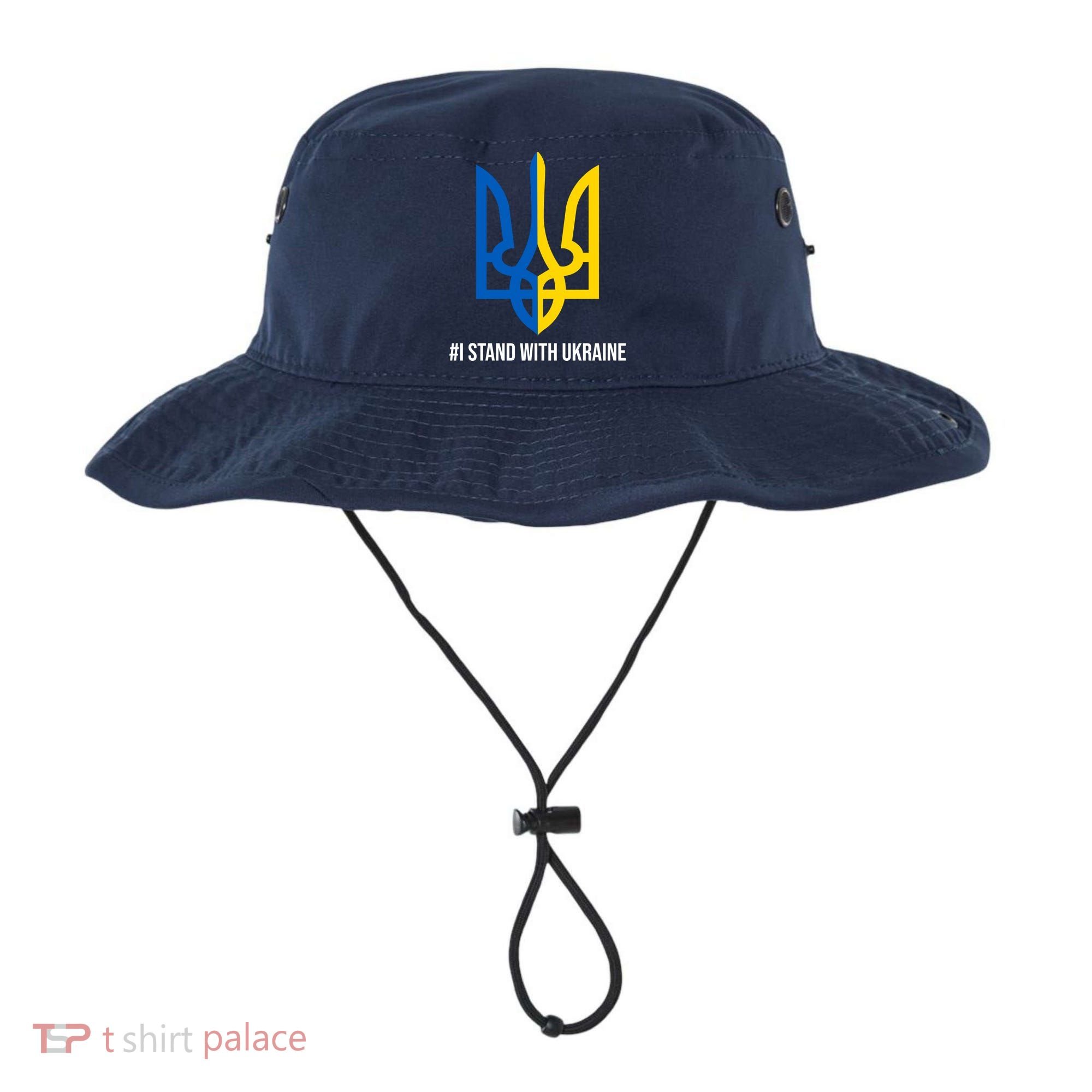 Ukraine Strong I Stand With Ukraine Bucket Hat