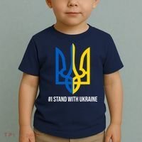 Ukraine Strong I Stand With Ukraine Toddler T-Shirt thumb 2