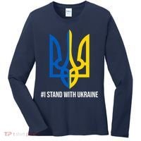 Ukraine Strong I Stand With Ukraine Women's Long Sleeve Shirt thumb 0
