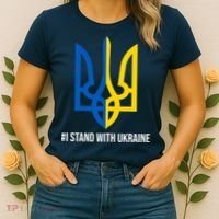 Ukraine Strong I Stand With Ukraine Women's T-Shirt thumb 2