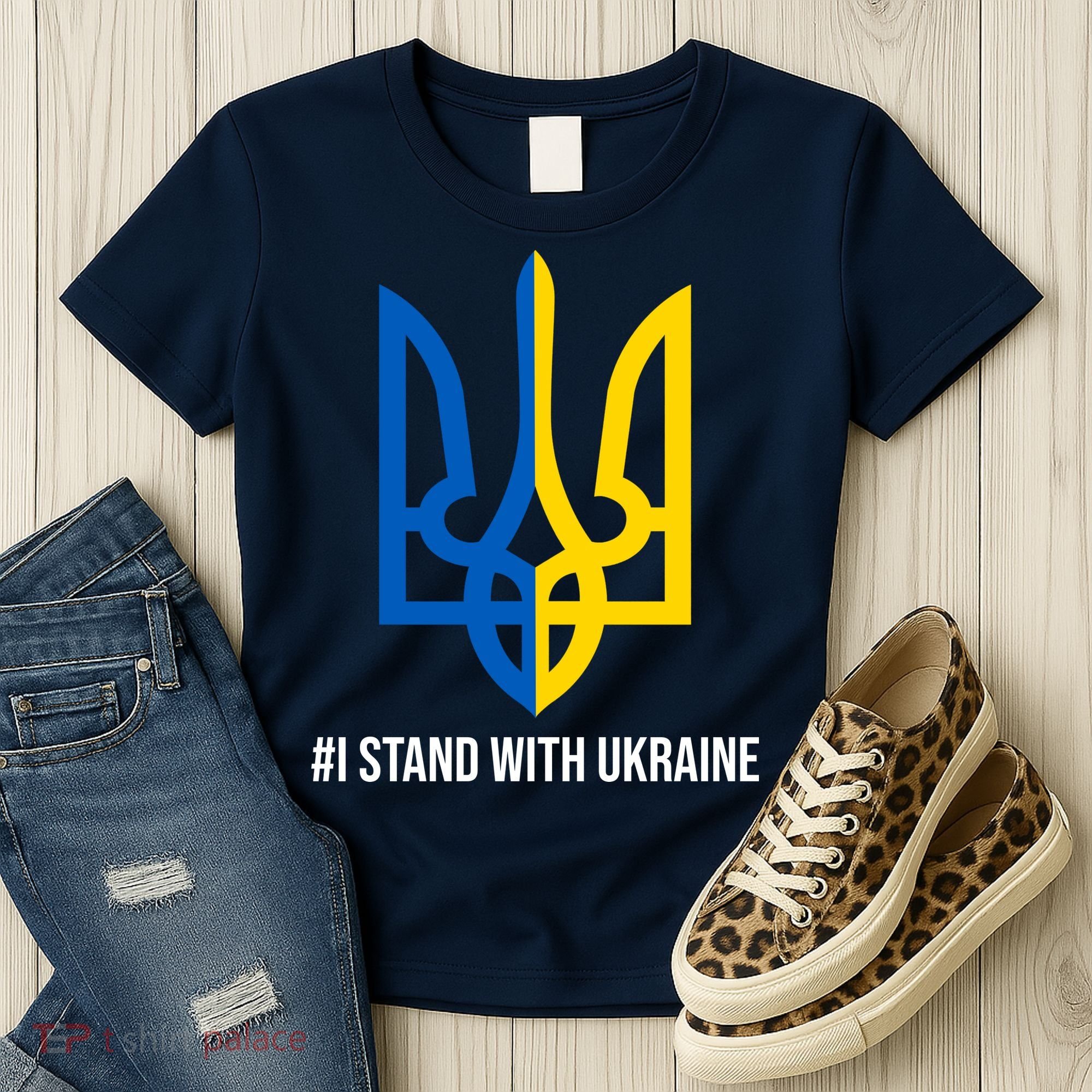 Ukraine Strong I Stand With Ukraine Women's T-Shirt