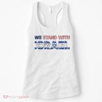 Usa Support Israel We Stand With Israel Idf American Flag Women's Tank Top thumb 0