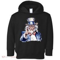Uncle Sam I Want You | Uncle Sam Day Toddler Hoodie thumb 0