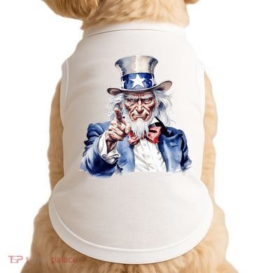 Uncle Sam I Want You | Uncle Sam Day Doggie Tank