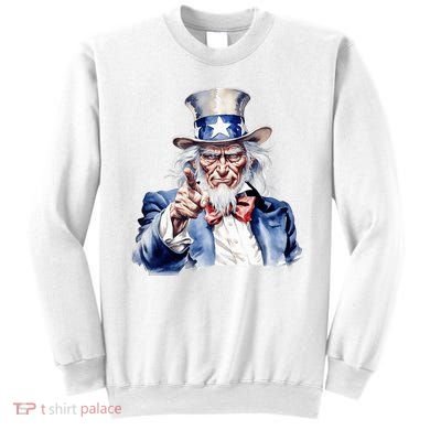 Uncle Sam I Want You | Uncle Sam Day Sweatshirt
