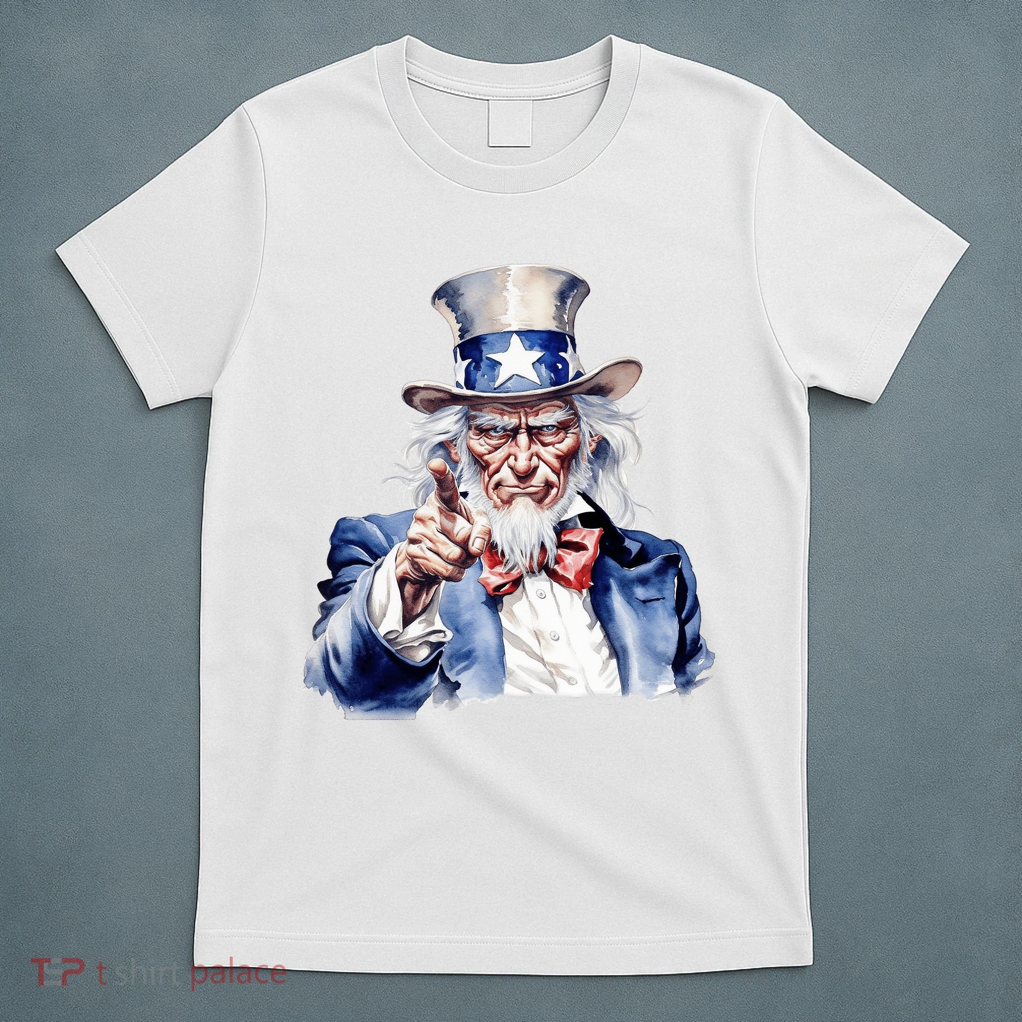 Uncle Sam I Want You | Uncle Sam Day T-Shirt