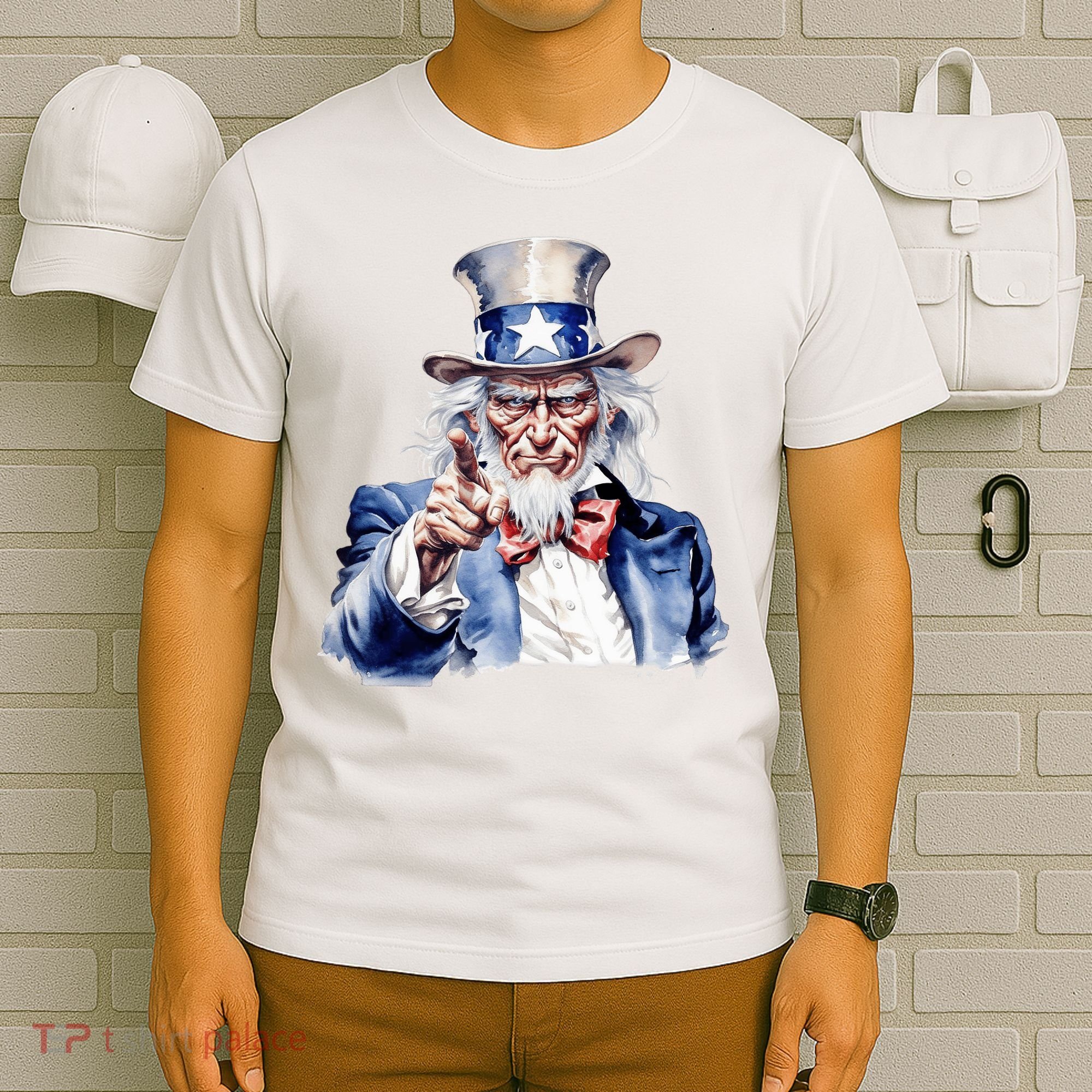 Uncle Sam I Want You | Uncle Sam Day T-Shirt