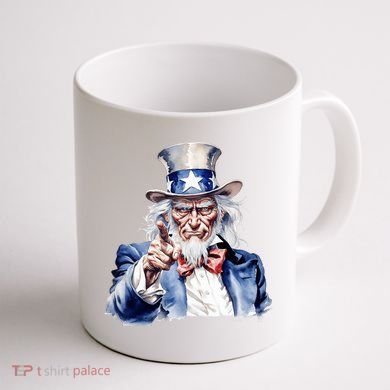 Uncle Sam I Want You | Uncle Sam Day Coffee Mug back