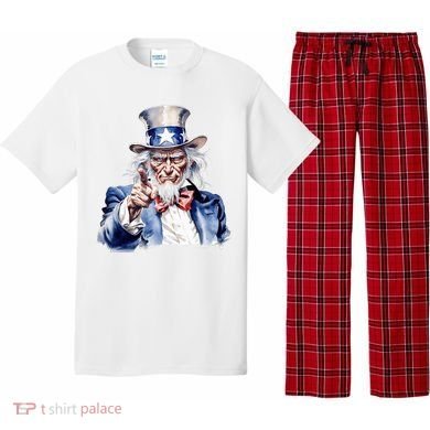 Uncle Sam I Want You | Uncle Sam Day Pajama Set