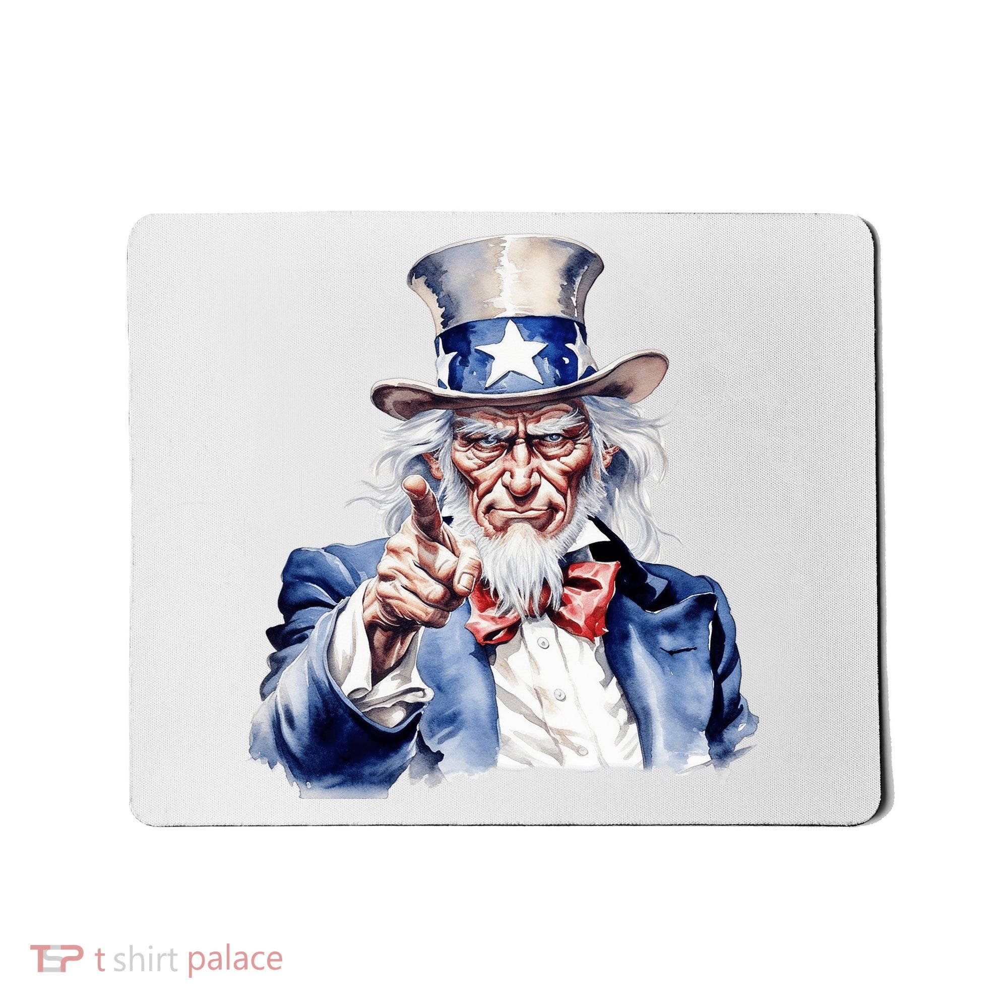 Uncle Sam I Want You | Uncle Sam Day Mousepad