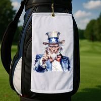 Uncle Sam I Want You | Uncle Sam Day Golf Towel thumb 2