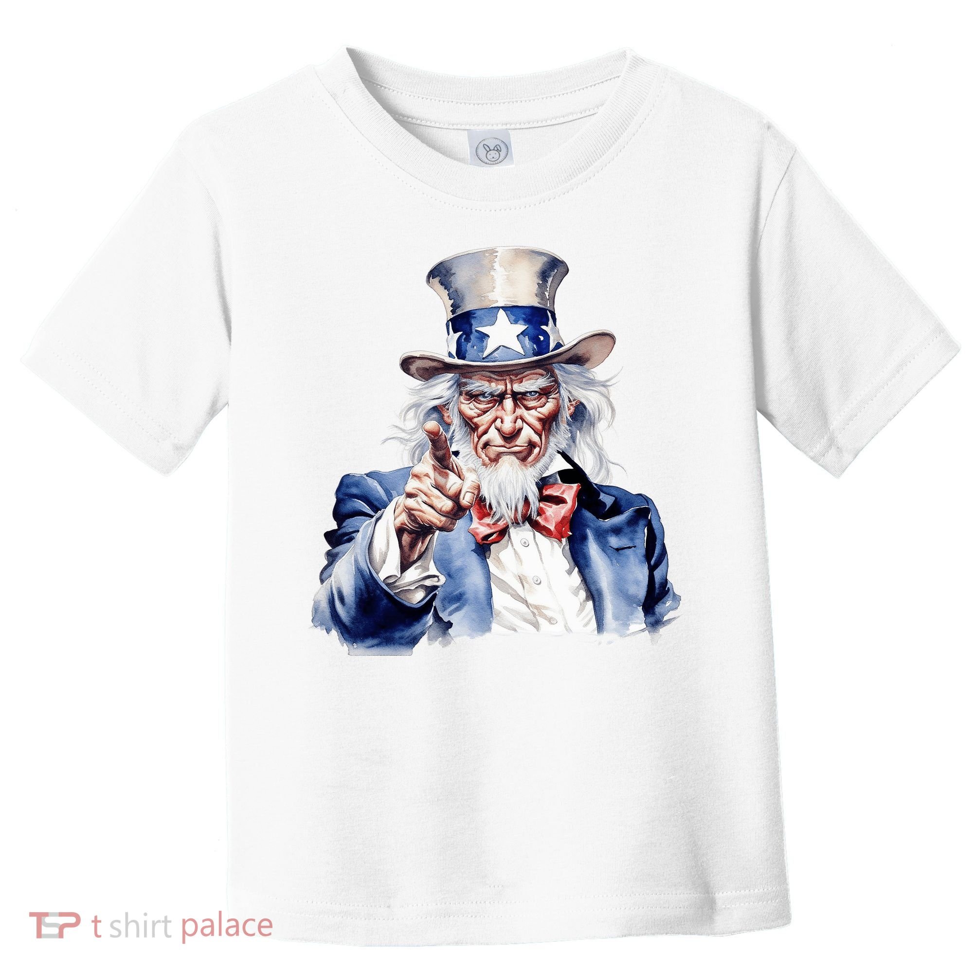 Uncle Sam I Want You | Uncle Sam Day Toddler T-Shirt